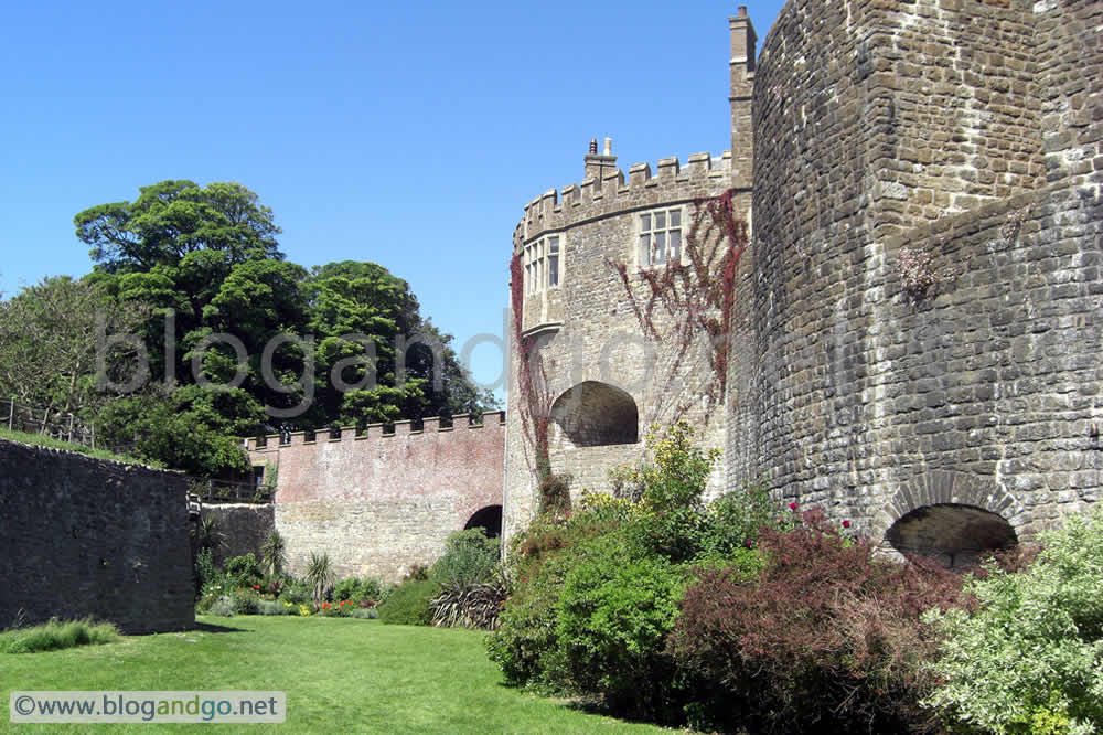 Walmer Castle - in the moat
